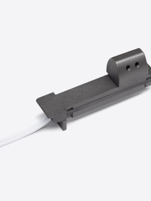 Connector with door sensor