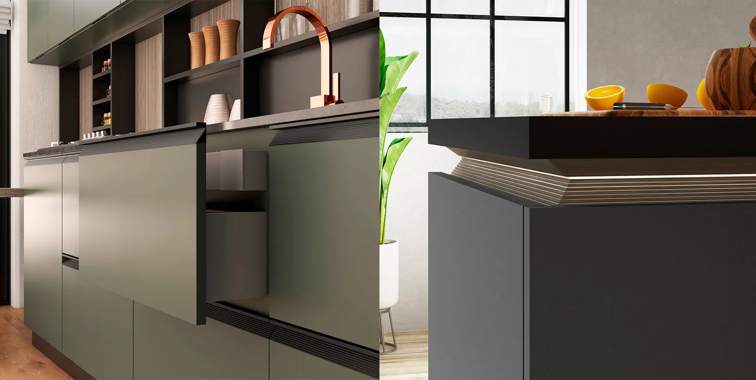 Profils---SC-en-Interzum CINQ AVANTAGES DE L'ÉCLAIRAGE LED DANS VOTRE CUISINE SC FITTINGS